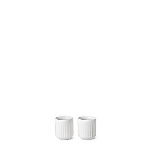 Lyngby Thermo Mug White, 8cl, 2pcs