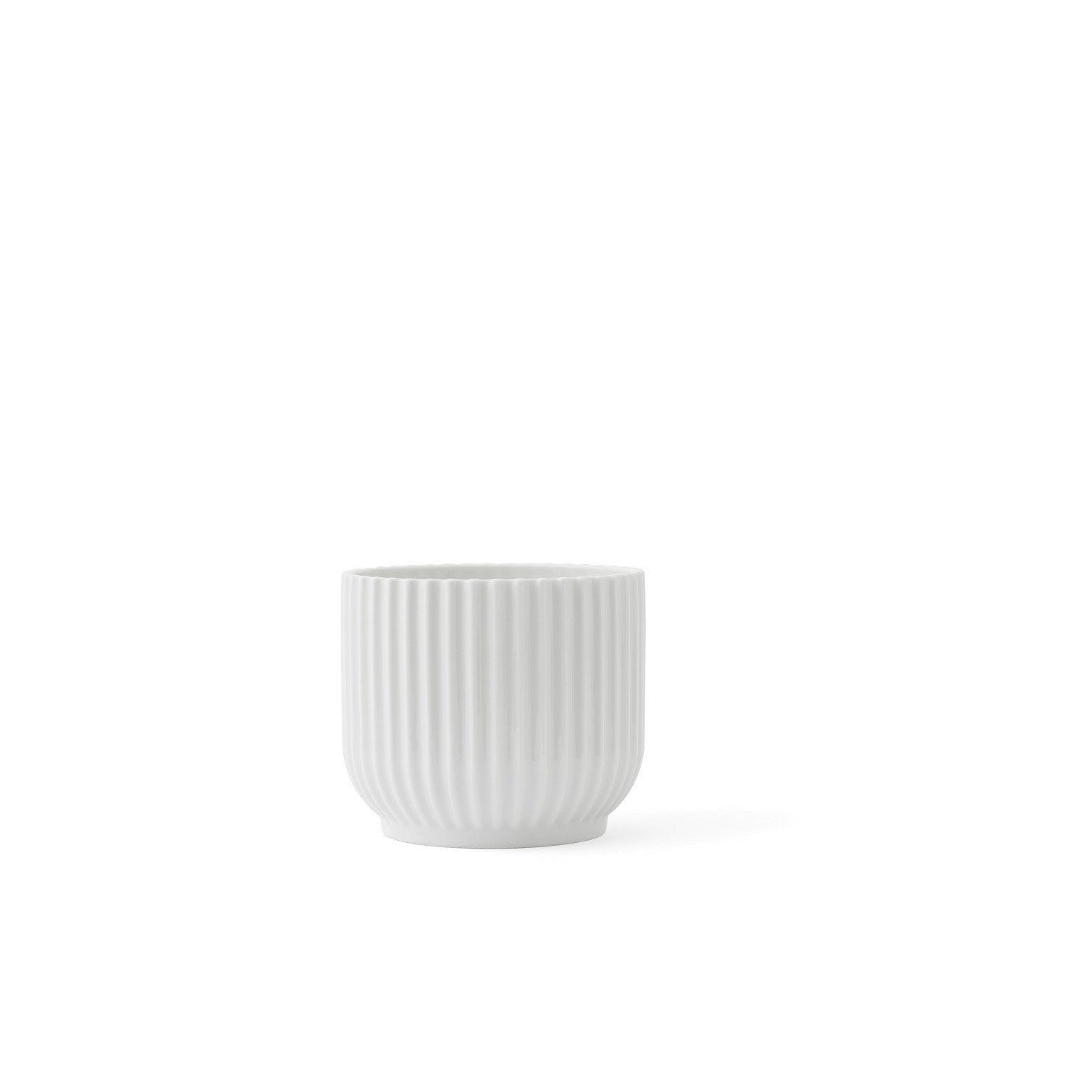 Lyngby Planter blanco, pequeño