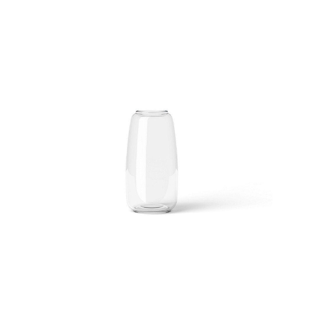 Lyngby Vase Form 130/3 klares Glas, 22 cm