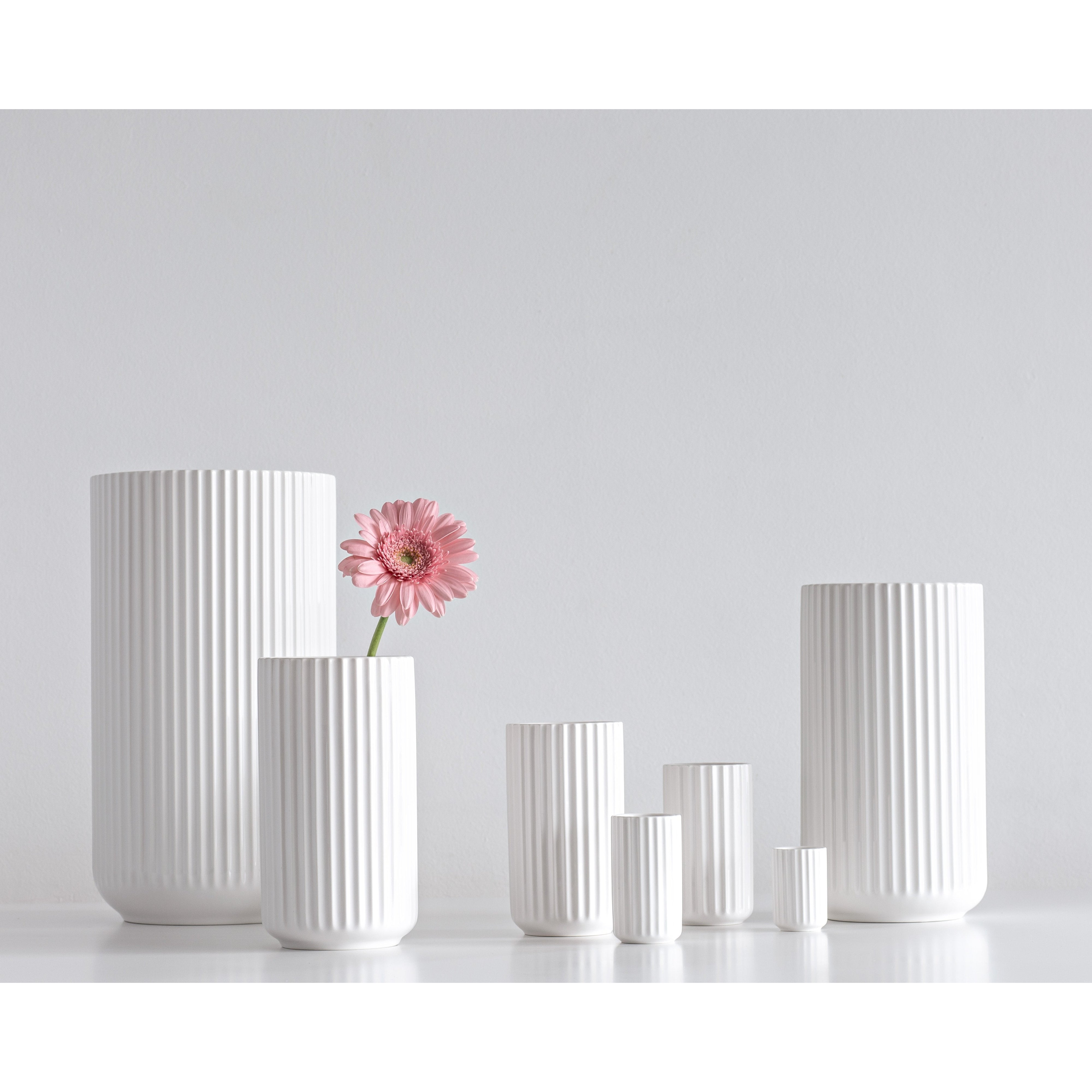 Vase Lyngby Blanc, 12 cm