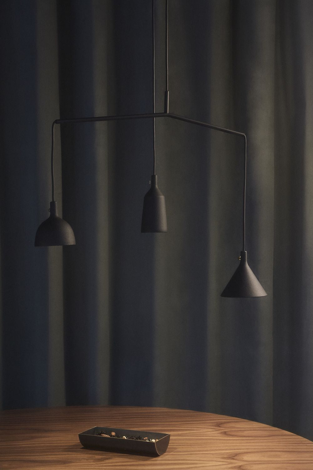 Audo Copenhagen Cast Suspension Lamp 1, Black