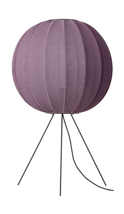 Made By Hand Knit Wit 60 Round Floor Lamp Medium, Burgundy