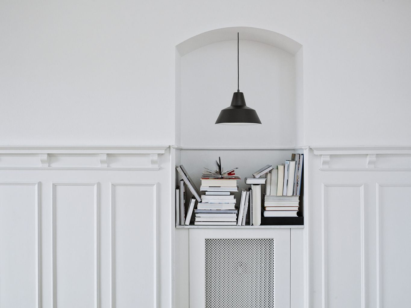 Lavet med håndværksted Pendant Lamp W3, Wine Red