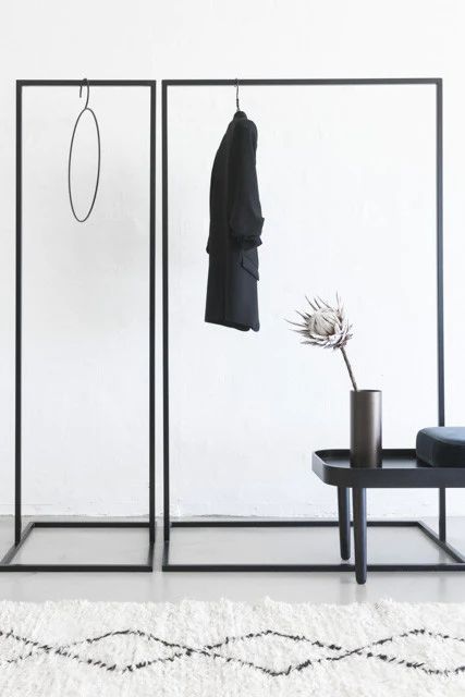 Malling Living Coat Rack 50 cm, schwarz