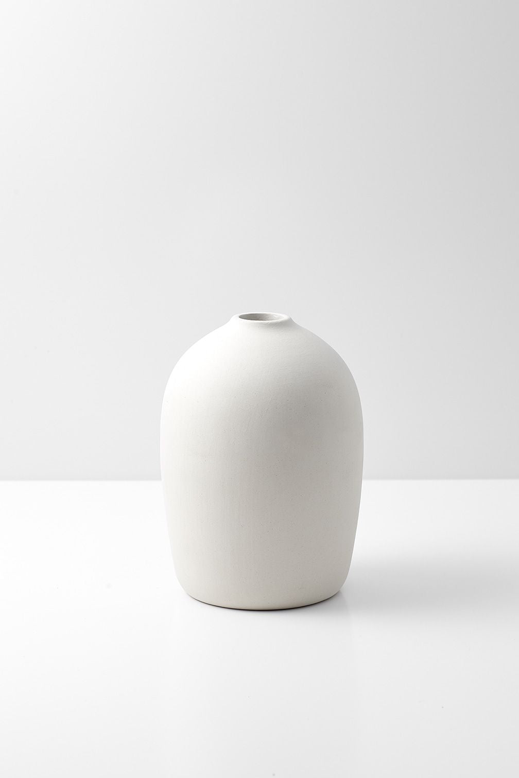 Malling Living Vase brut 14,5 cm, blanc