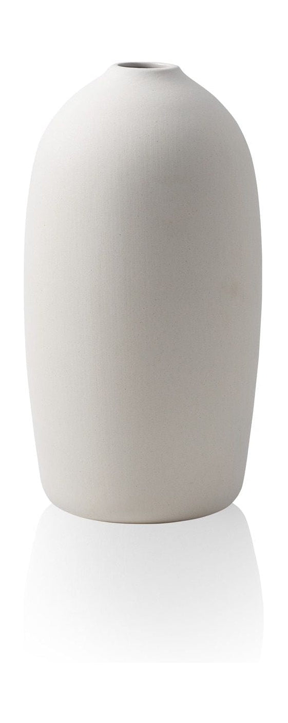 Malling Living Raw Vase Raw 20 cm, blanco