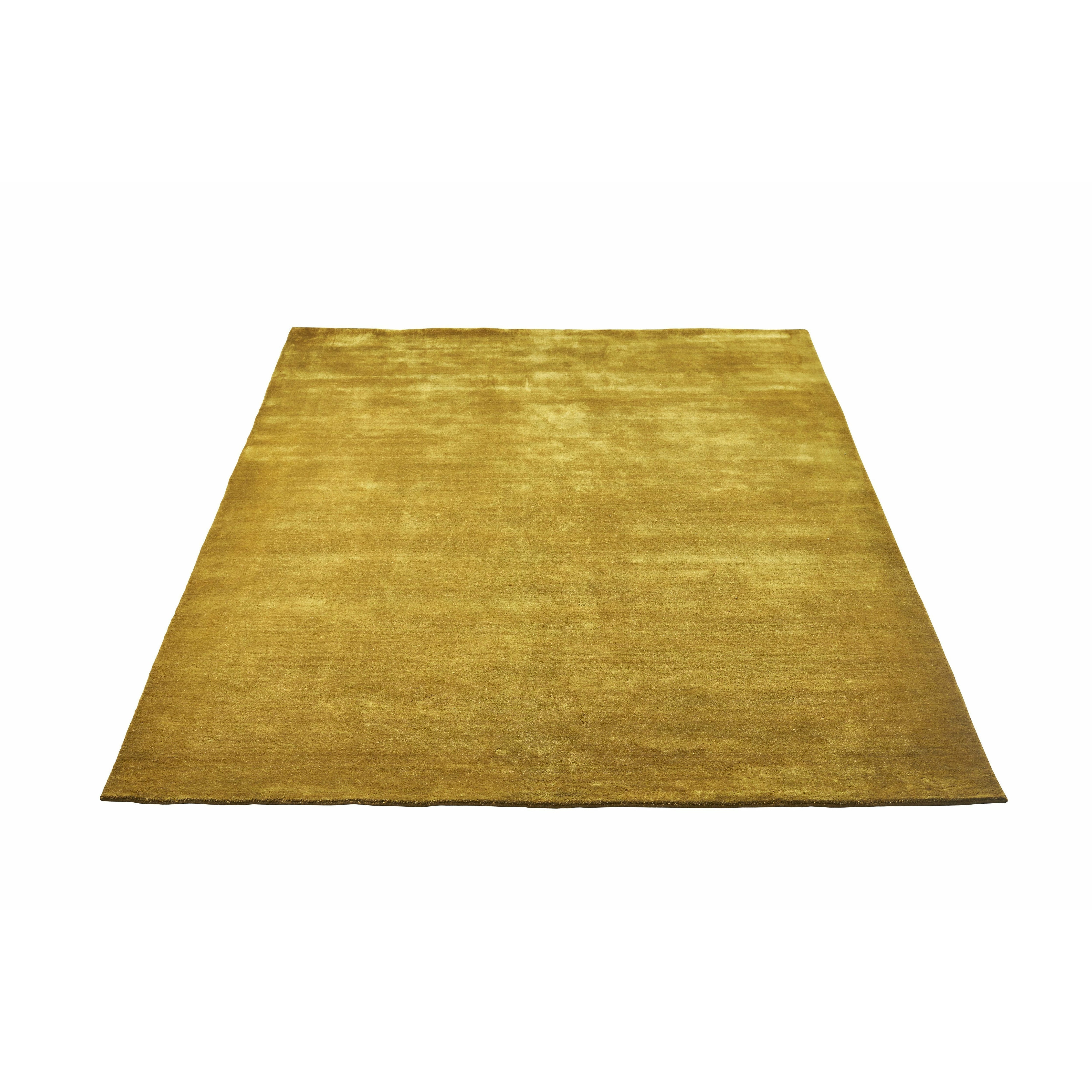 Massimo Earth Bamboo alfombra de amarillo chino, 170x240 cm