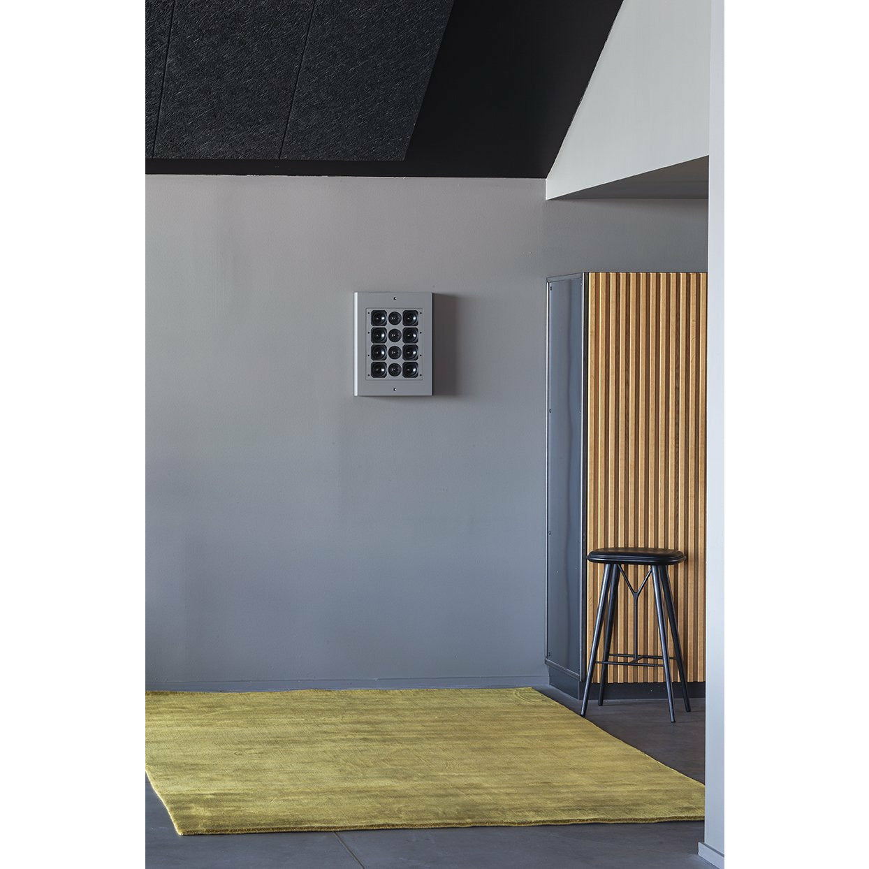 Massimo Earth Bamboo alfombra china amarillo, 200x300 cm