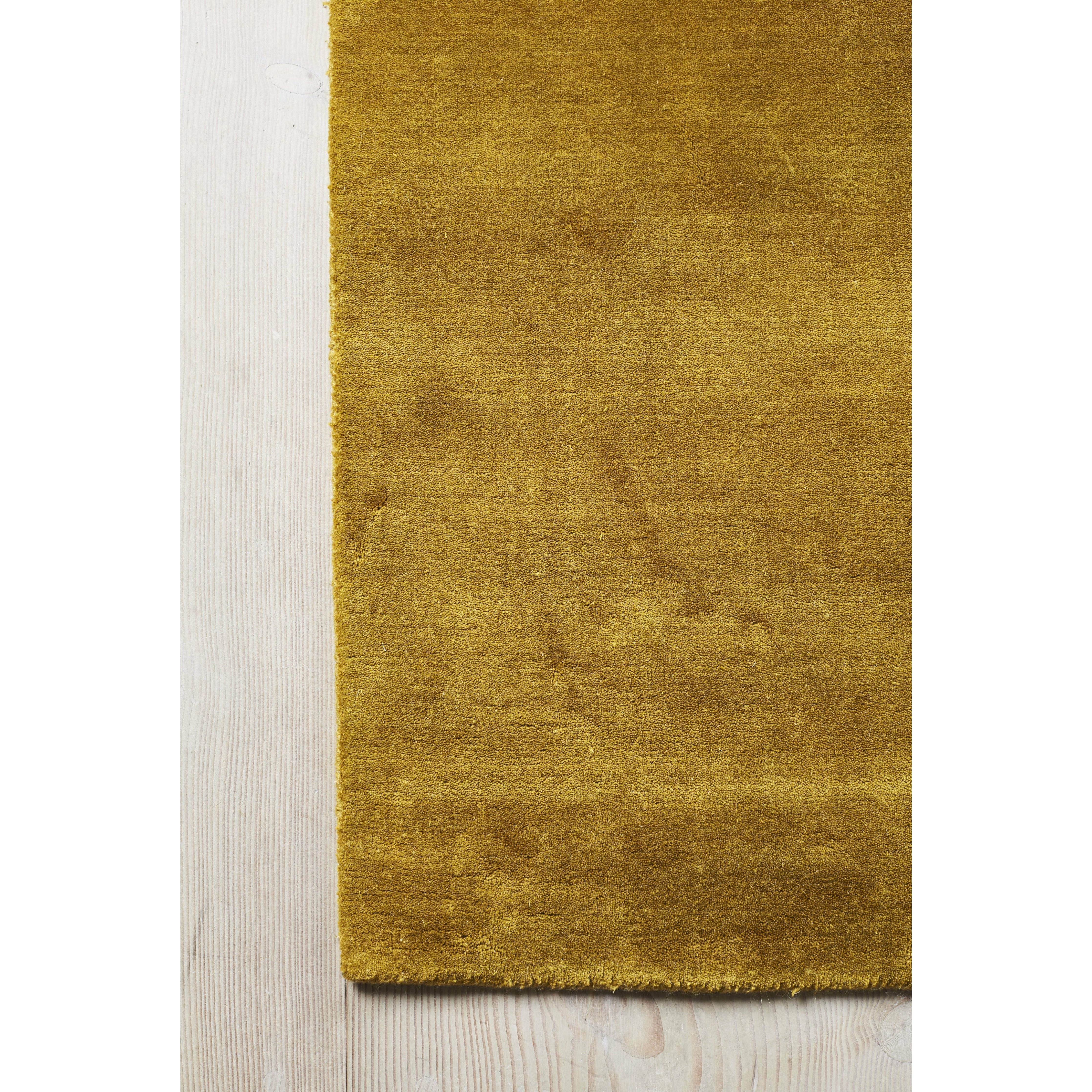 Massimo Earth Bamboo Alfombra de amarillo chino, 250x300 cm