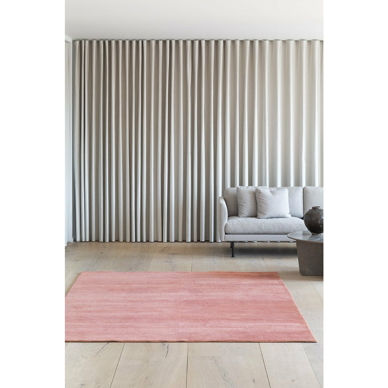 Massimo Earth Bambus Teppich Terrakotta, 140x200 cm