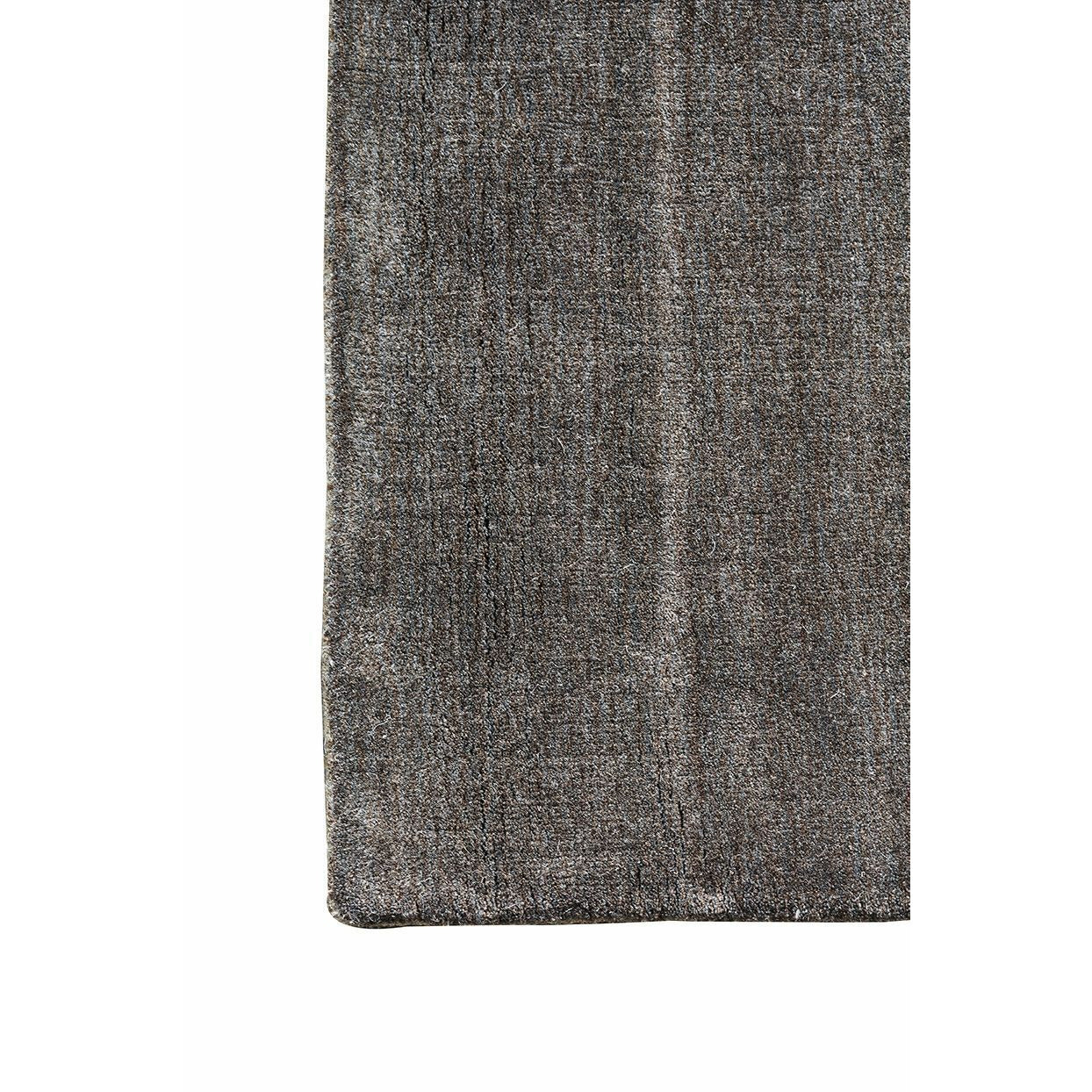 Massimo Earth Bambus tæppe varm grå, Ø 240 cm