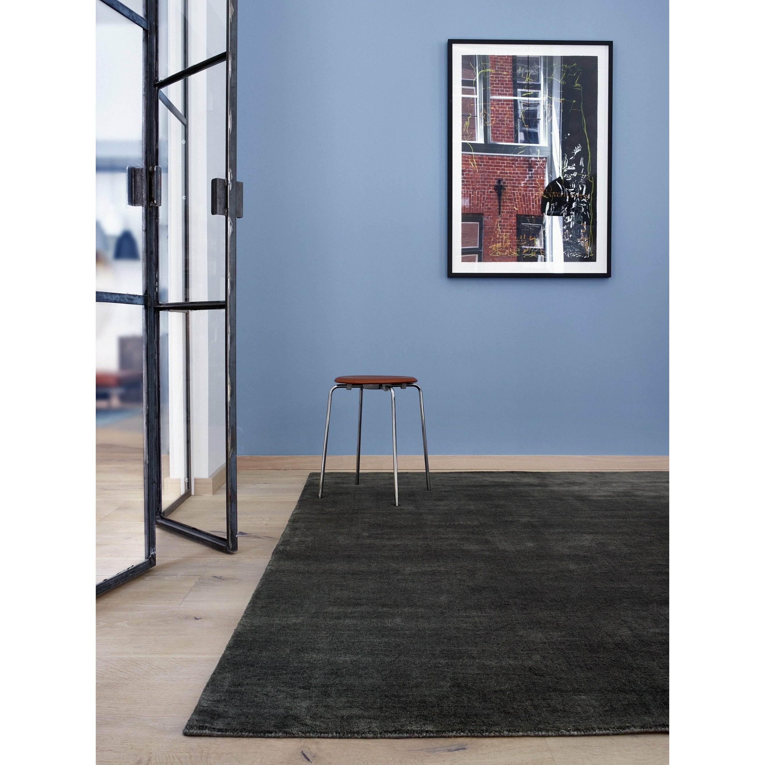 Carbón de alfombra de Massimo Earth, 140x200 cm
