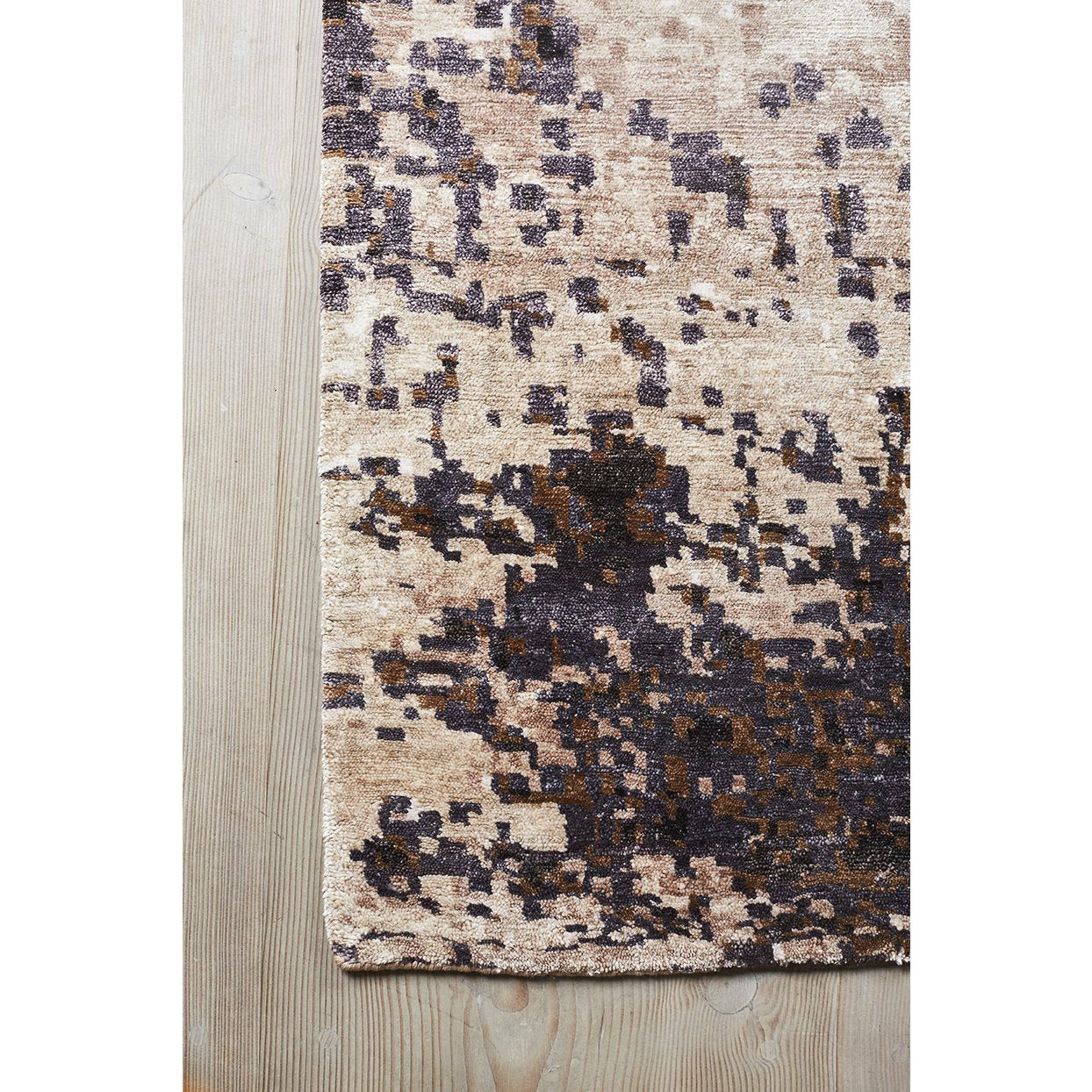 Massimo Moon bambus tæppe kobber, 170x240 cm