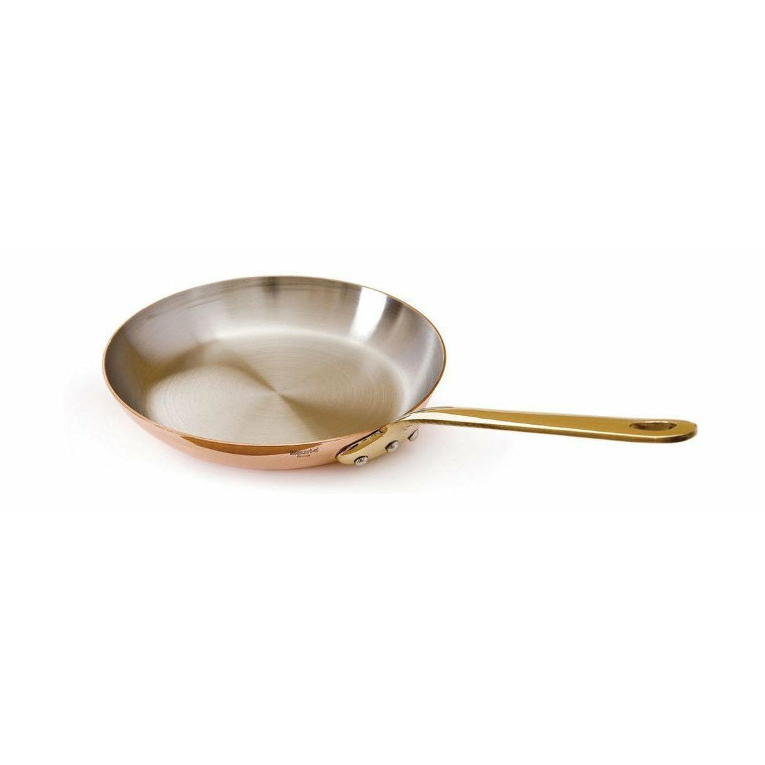 Mauviel Mini Frying Pan Ø 12 cm, kobber/messing