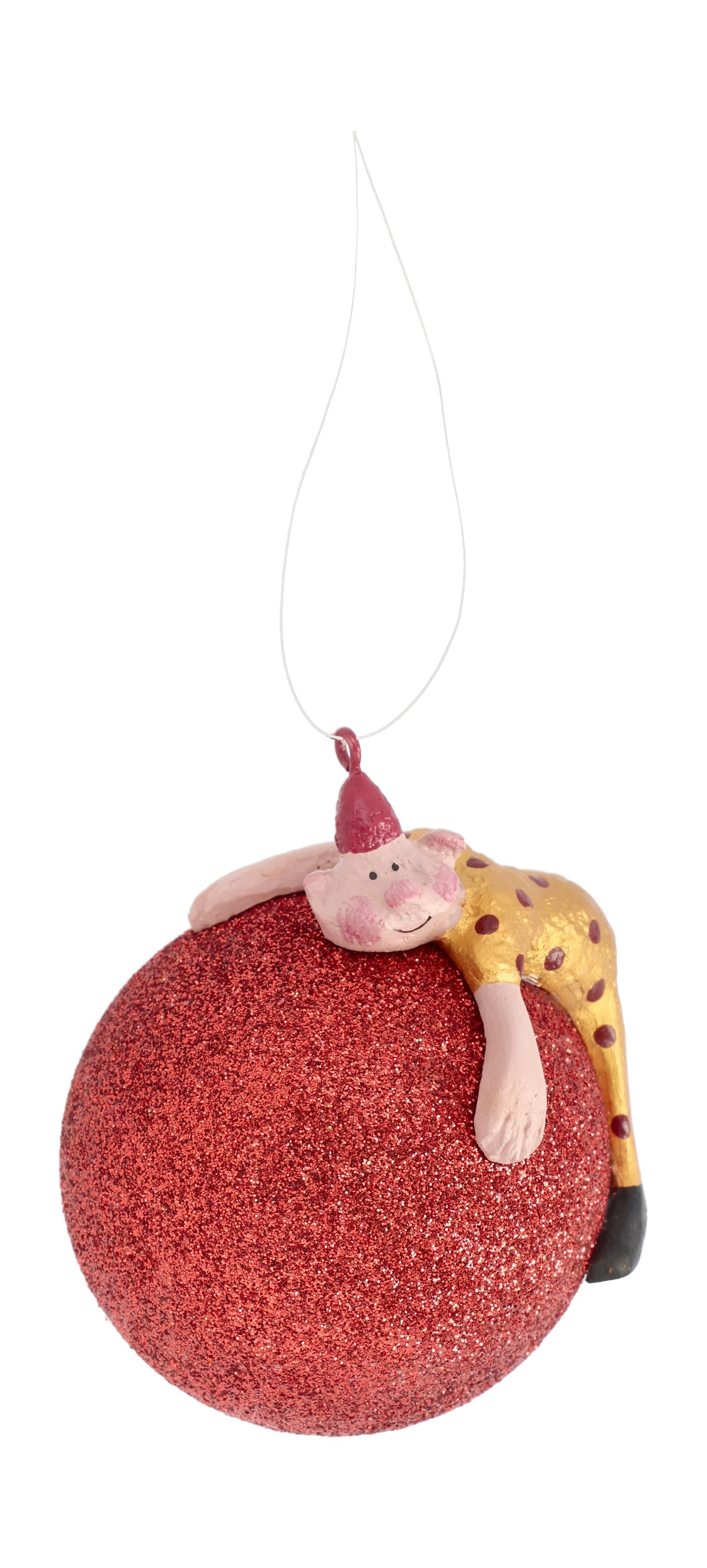 Medusa Köpenhamns baby Joe Christmas Tree Ball Ø5 cm, röd