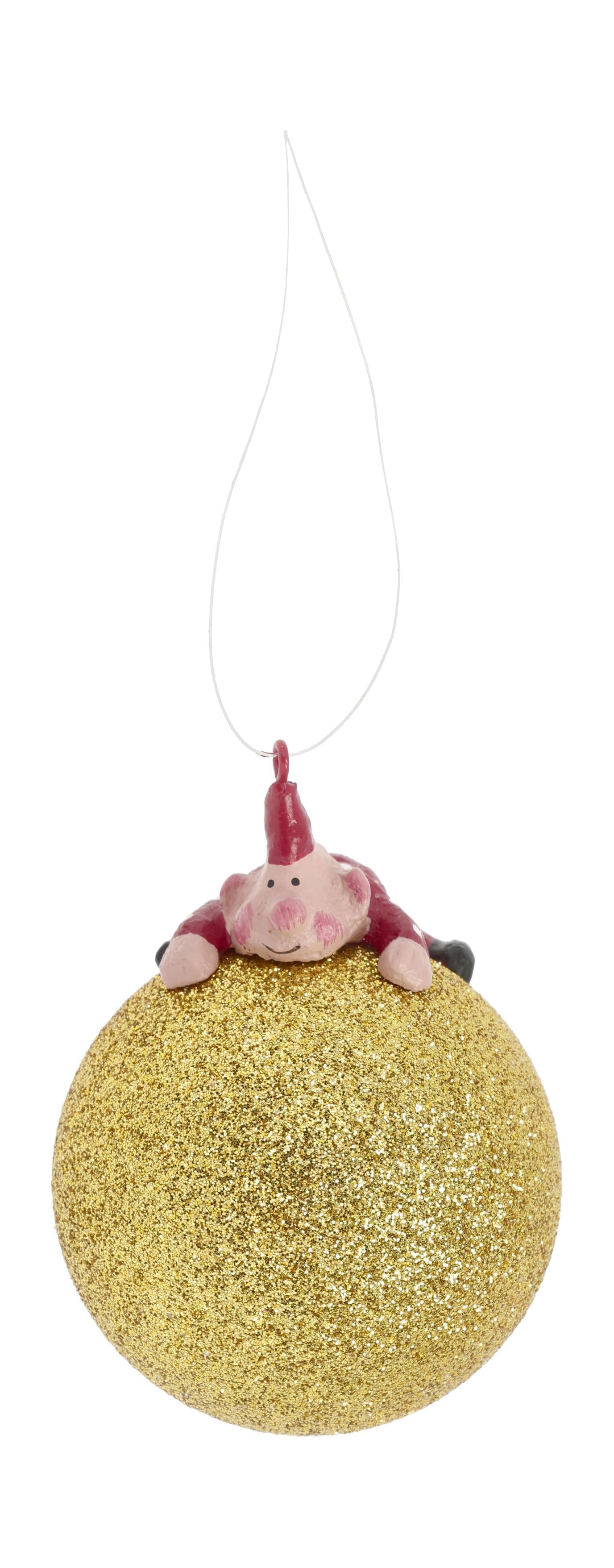 Medusa Köpenhamn Baby Joy Christmas Tree Ball Ø5 cm, guld