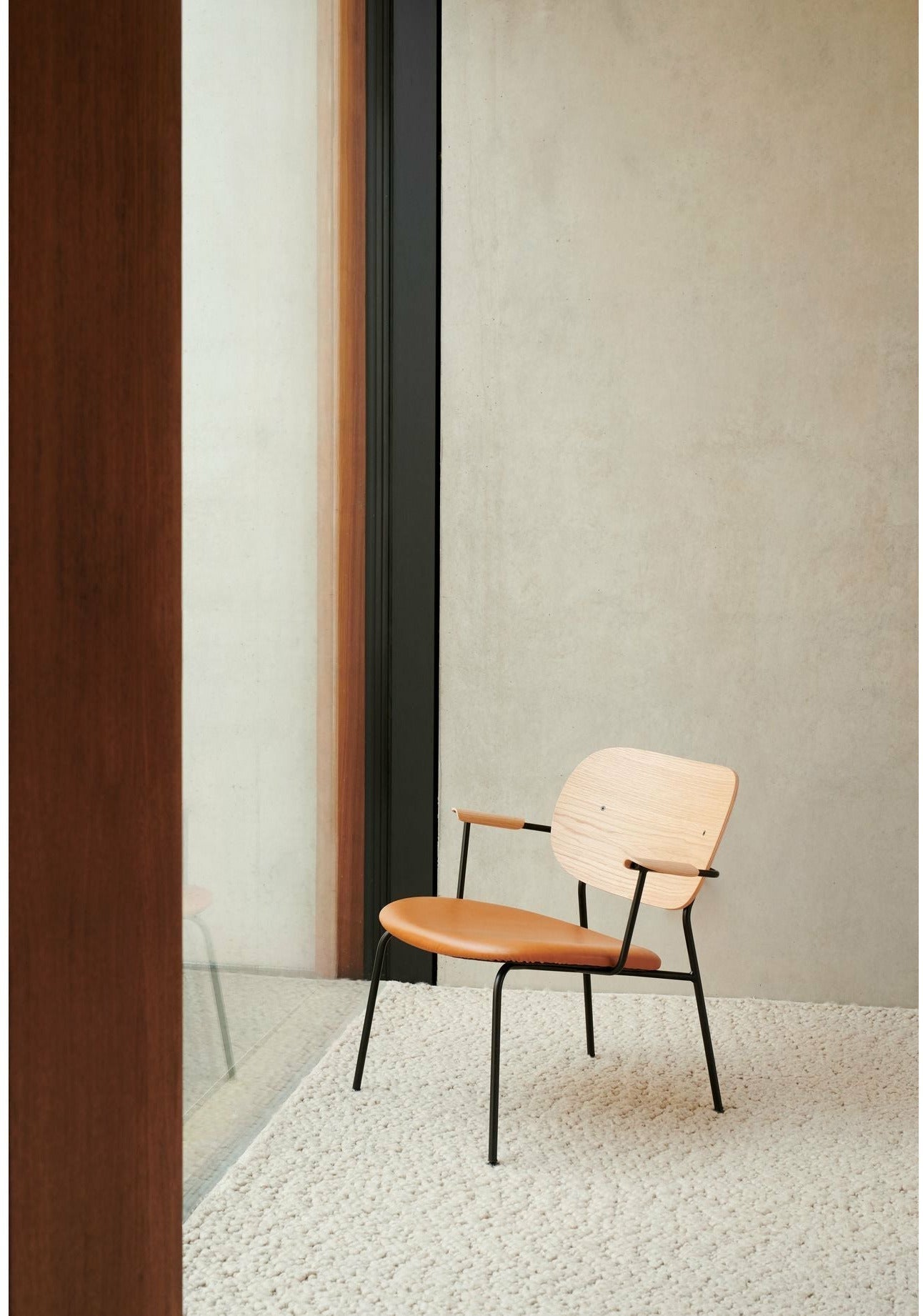 Audo Copenhagen Co Lounge Chair Natural Oak, Dakar 0250