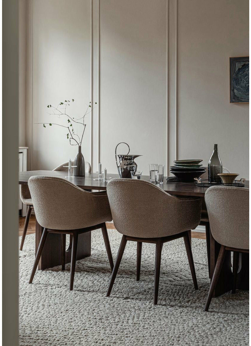 Audo Copenhagen Harbour Dining Chair Natural Oak, Olive