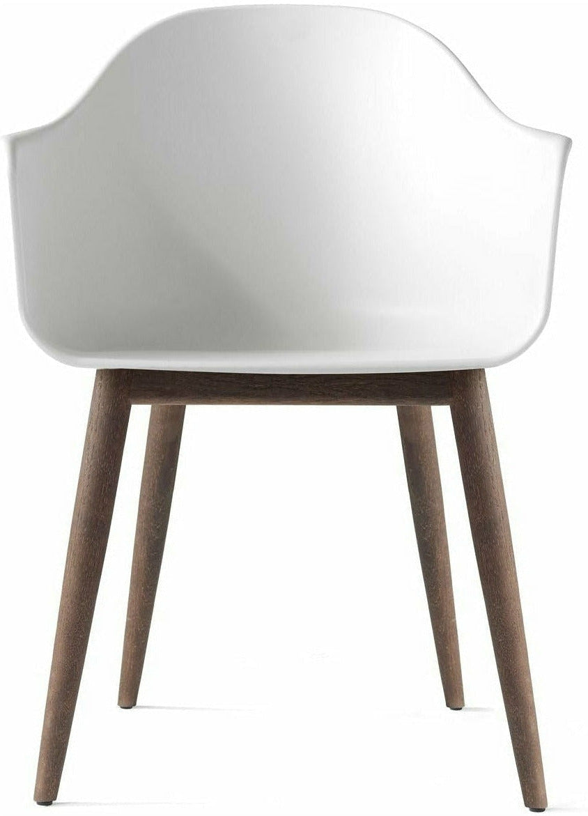 Audo Copenhagen Harbor Silla de comedor de roble natural, blanco