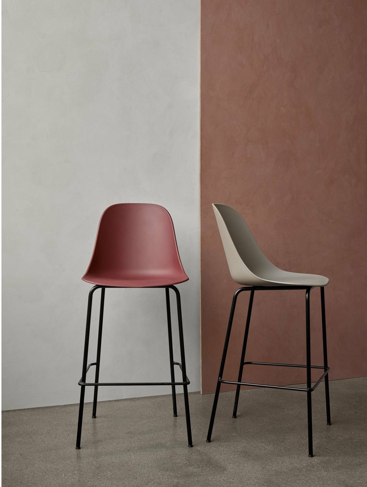 Audo Copenhagen Harbour Side Counter Upholstered Chair, Dakar 0311