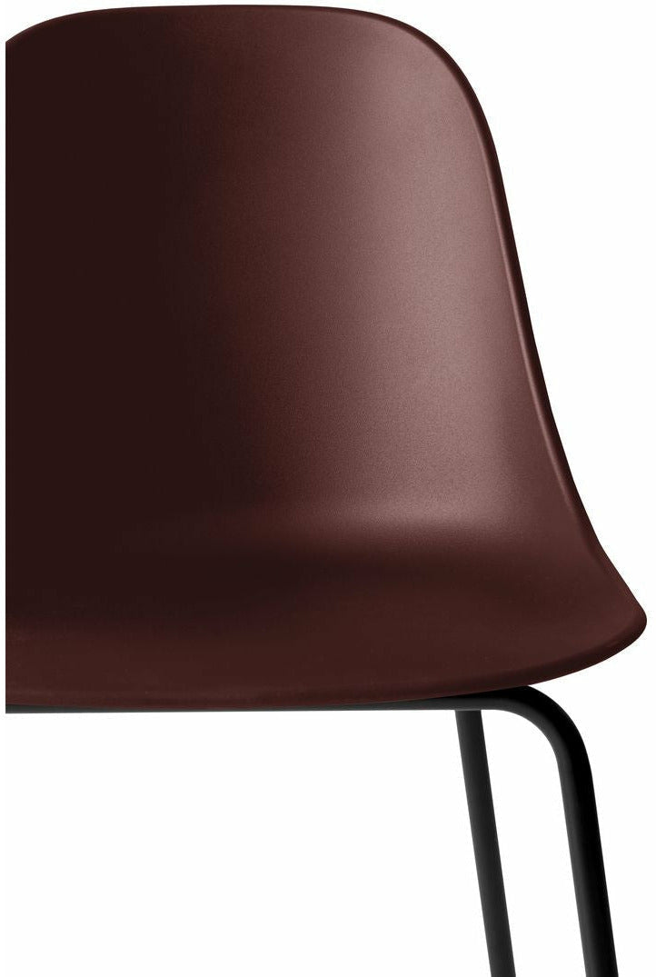 Audo Copenhagen Harbour Side Counter Chair, Black/Burned Red