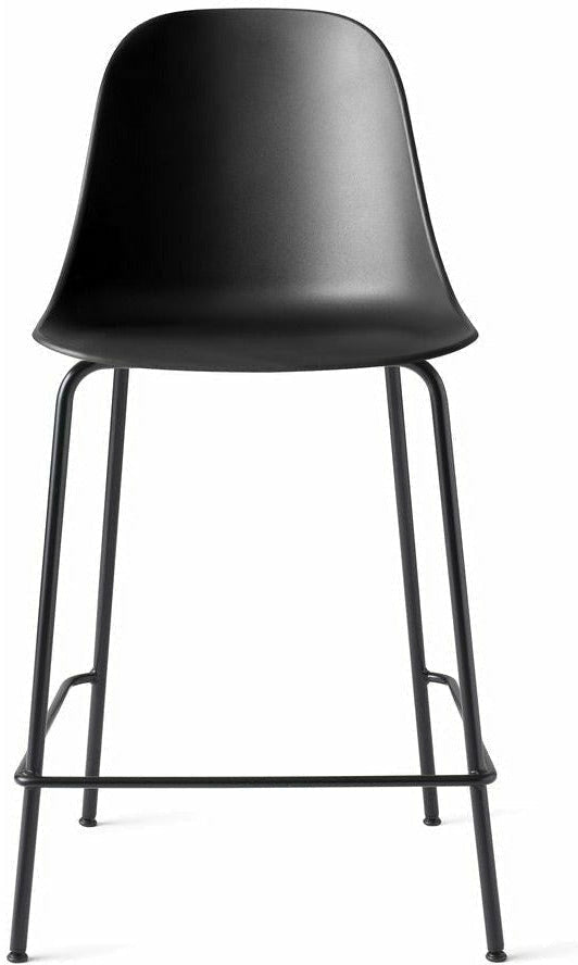 Audo Copenhagen Harbour Side Counter Chair, Black/Black