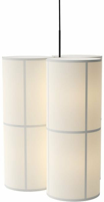 Audo Copenhagen Hashira Suspension Lamp Cluster Large, White