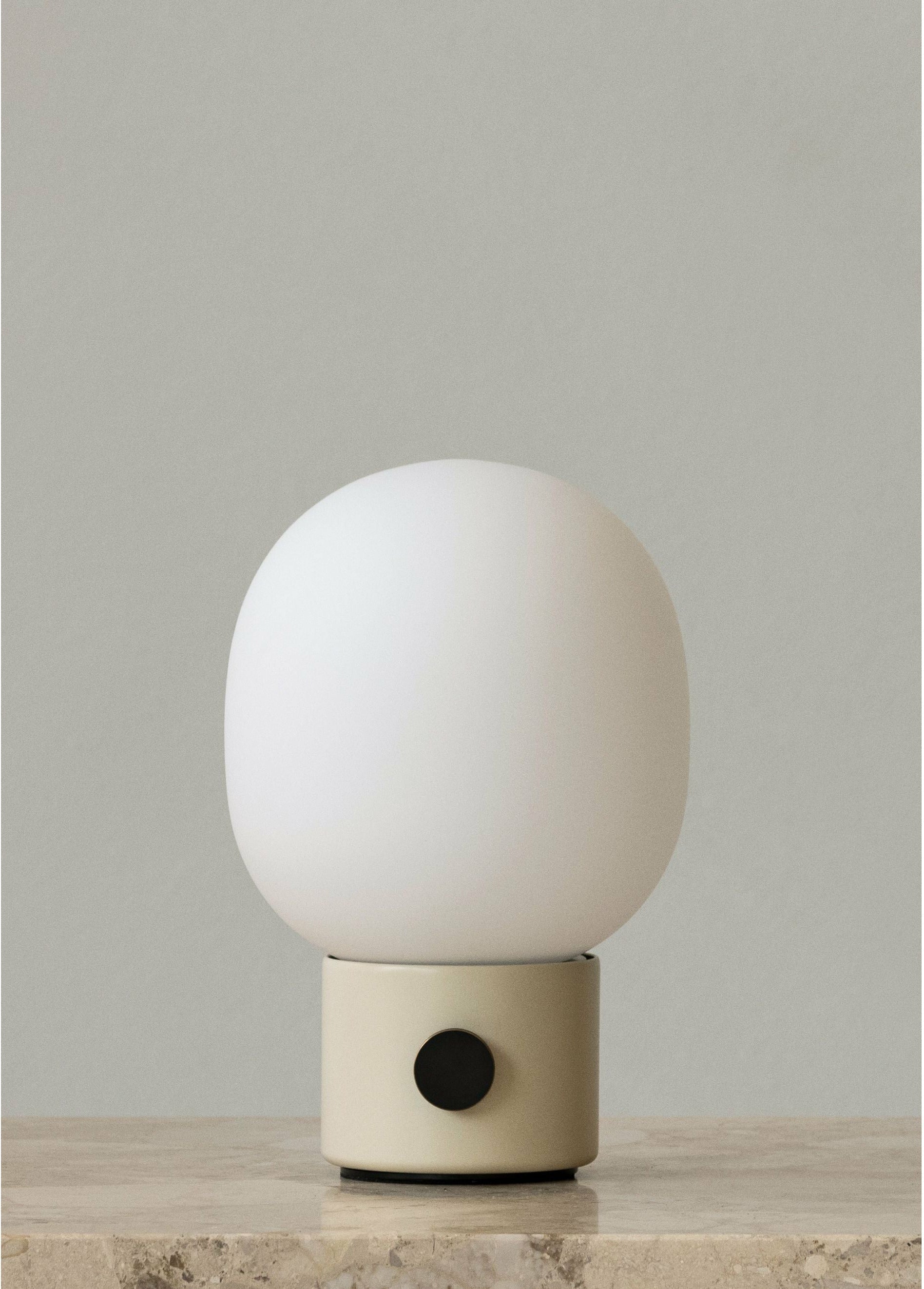 Audo Köpenhamn JWDA Portable Table Lamp, Alabaster White
