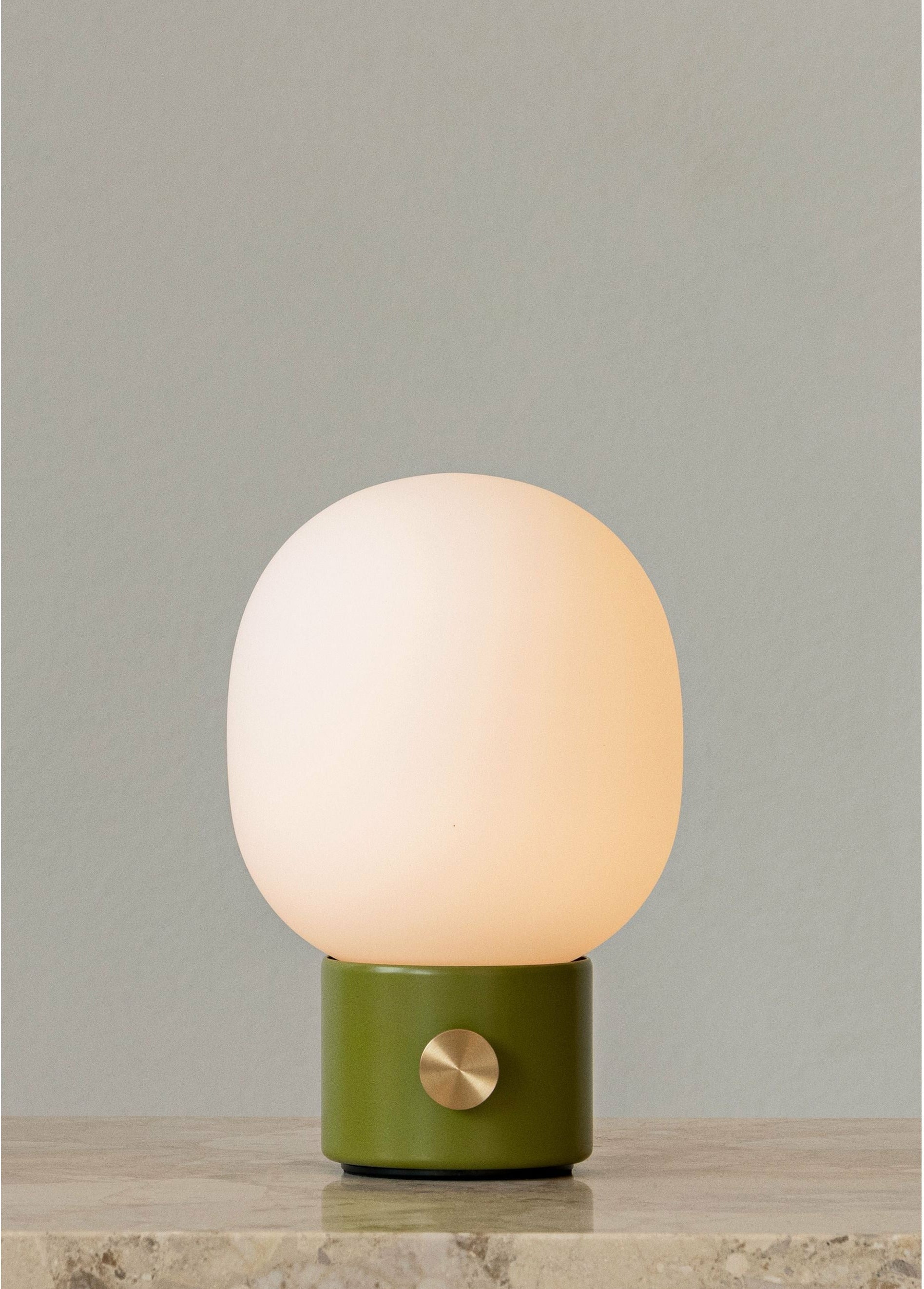 Lámpara de mesa portátil Audo Copenhagen JWDA, Alabaster White