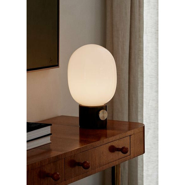 Audo Copenhagen JWDA lampe de table portable, Albâtre Blanc