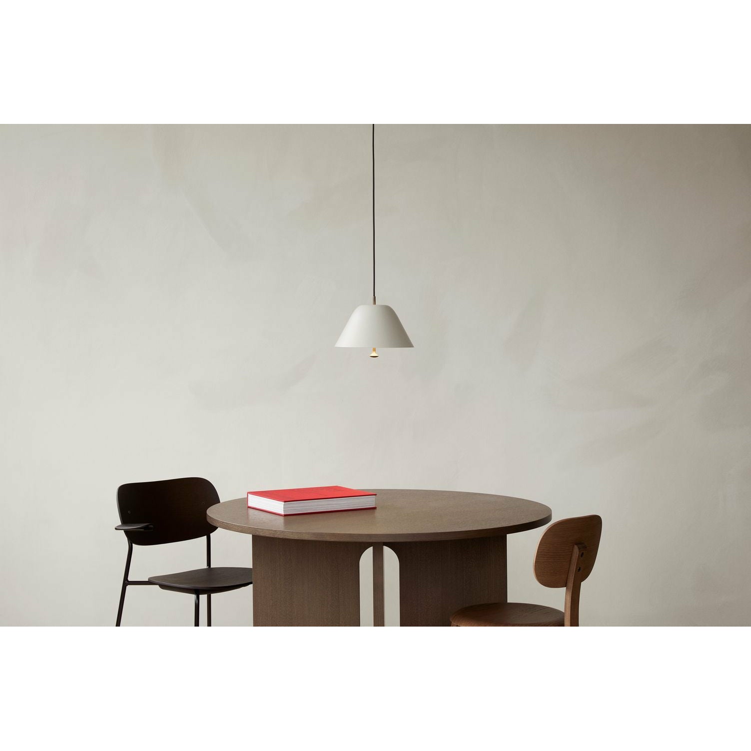 Audo Copenhagen Levitate Pendant Lamp ø28 Cm, Grey/Bronzed Brass