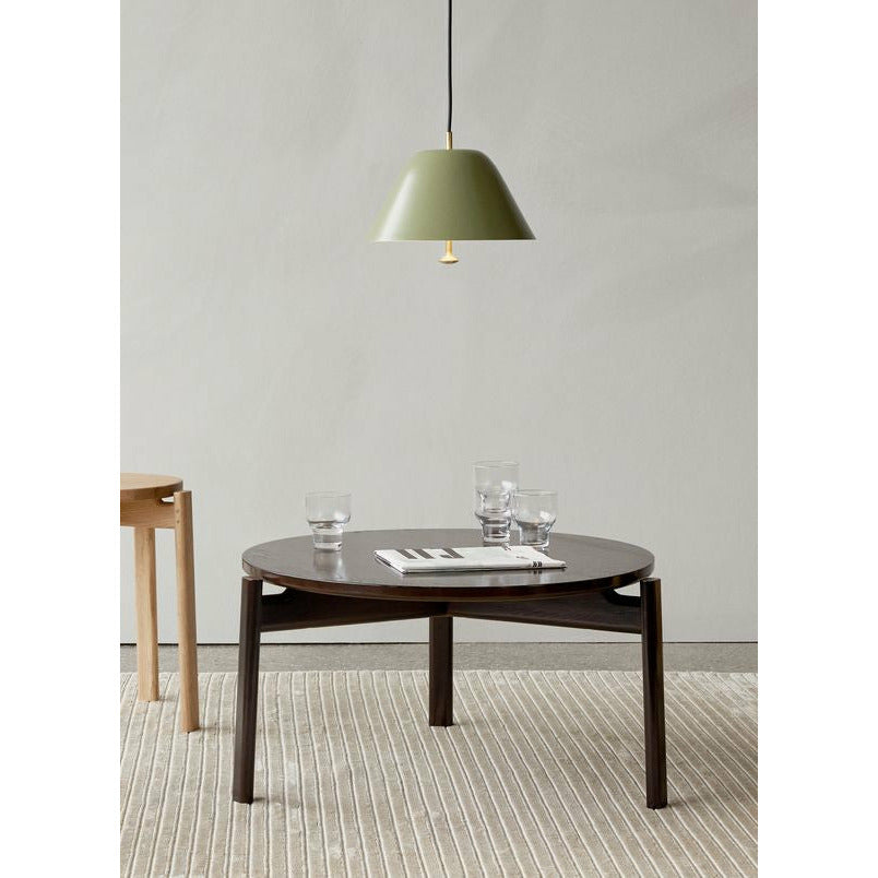 Audo Köpenhamn Levitate Pendant Lamp Ø28 cm, grå/bronsad mässing