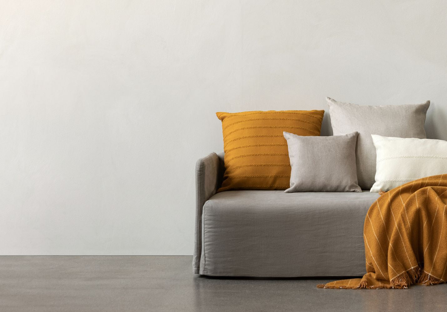 Audo Copenhague Losaria Cushion 60x60 cm, Indigo