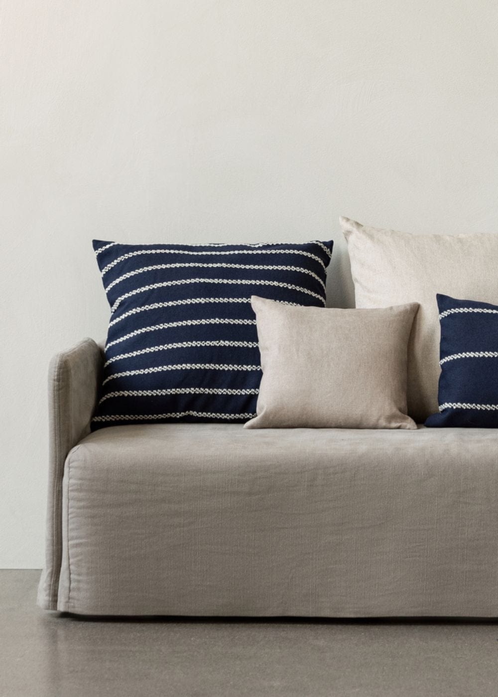 Audo Copenhagen Mimoides Cushion 60x60 cm, Indigo