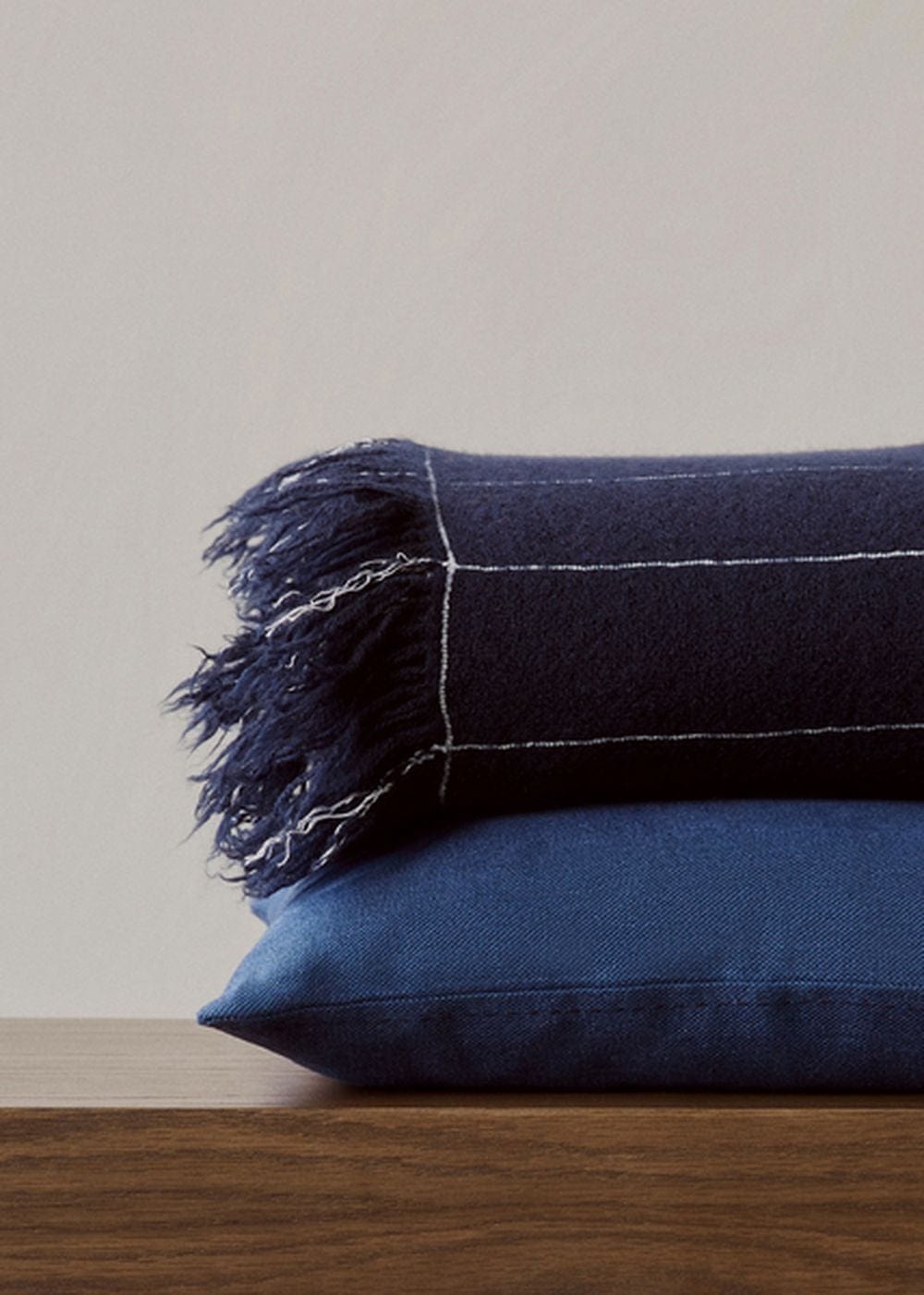 Audo Copenhagen Mimoides Cushion 60x60 Cm, Indigo