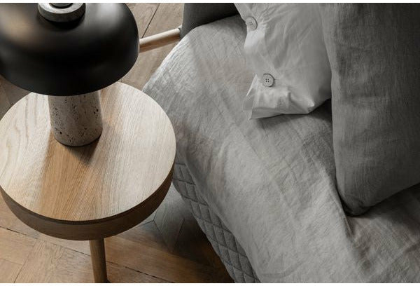 Audo Copenhagen Reverse Table Lampe, Travertine Marmor