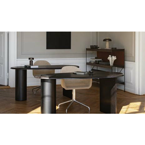 Audo Copenhagen Reverse Table Lampe, Travertine Marmor