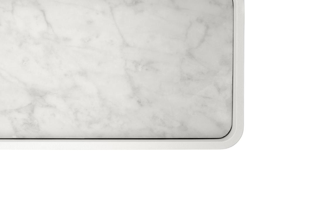 Audo Copenhagen Shower Bakke, Carrara Marble