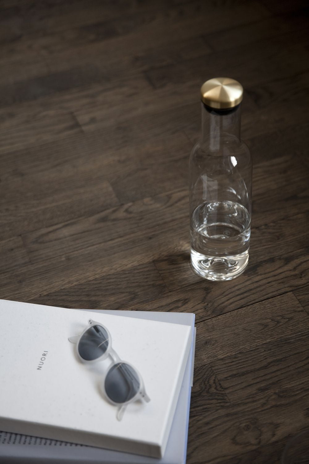 Audo Copenhague Wine & Water Water en verre en verre, fumée