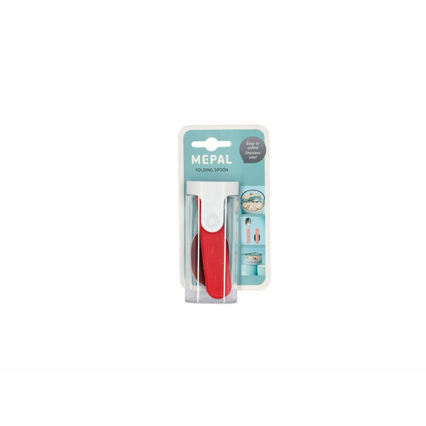 Mepal Ellipse Foldable Spoon, Nordic Red