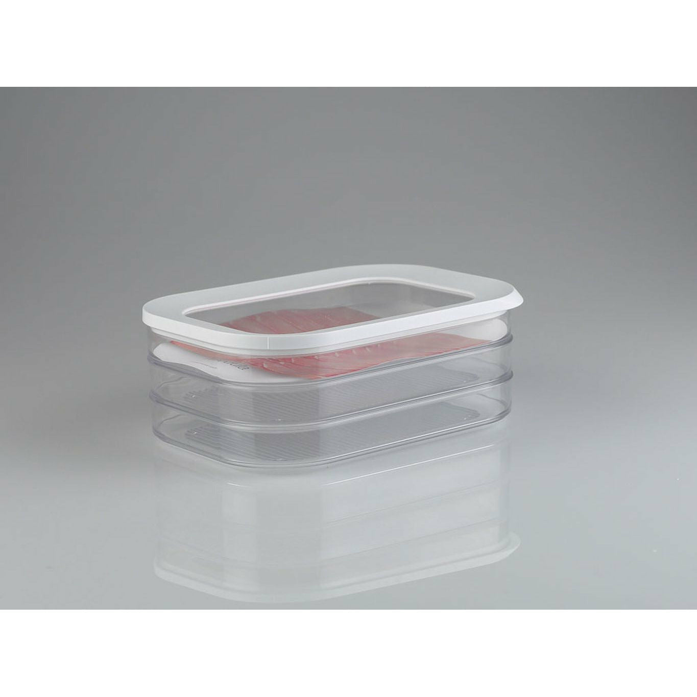 Box de almacenamiento de módula de mepal 0,55 L, transparente