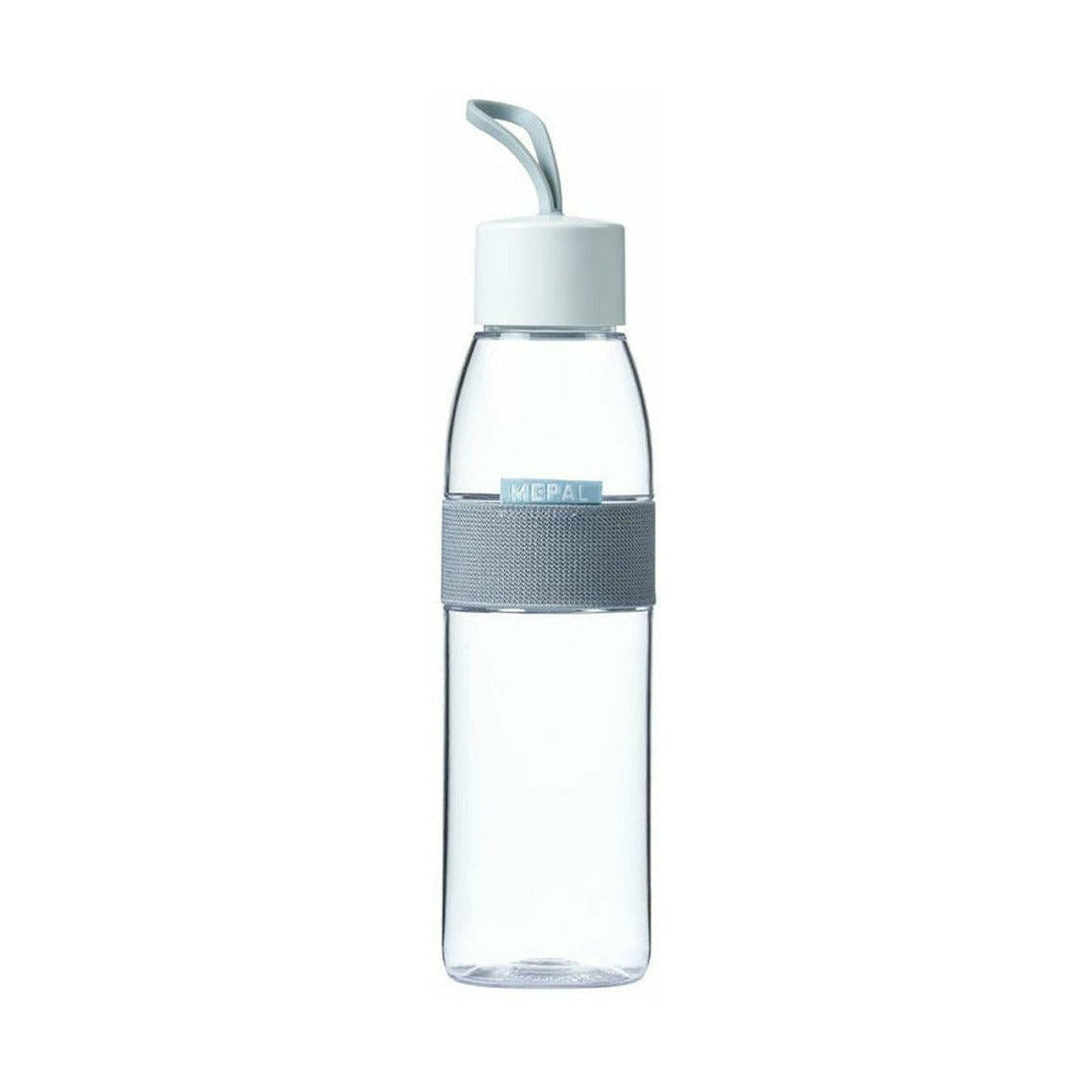 Ellipse de bouteille d'eau mépale 0,5 L, transparent / blanc