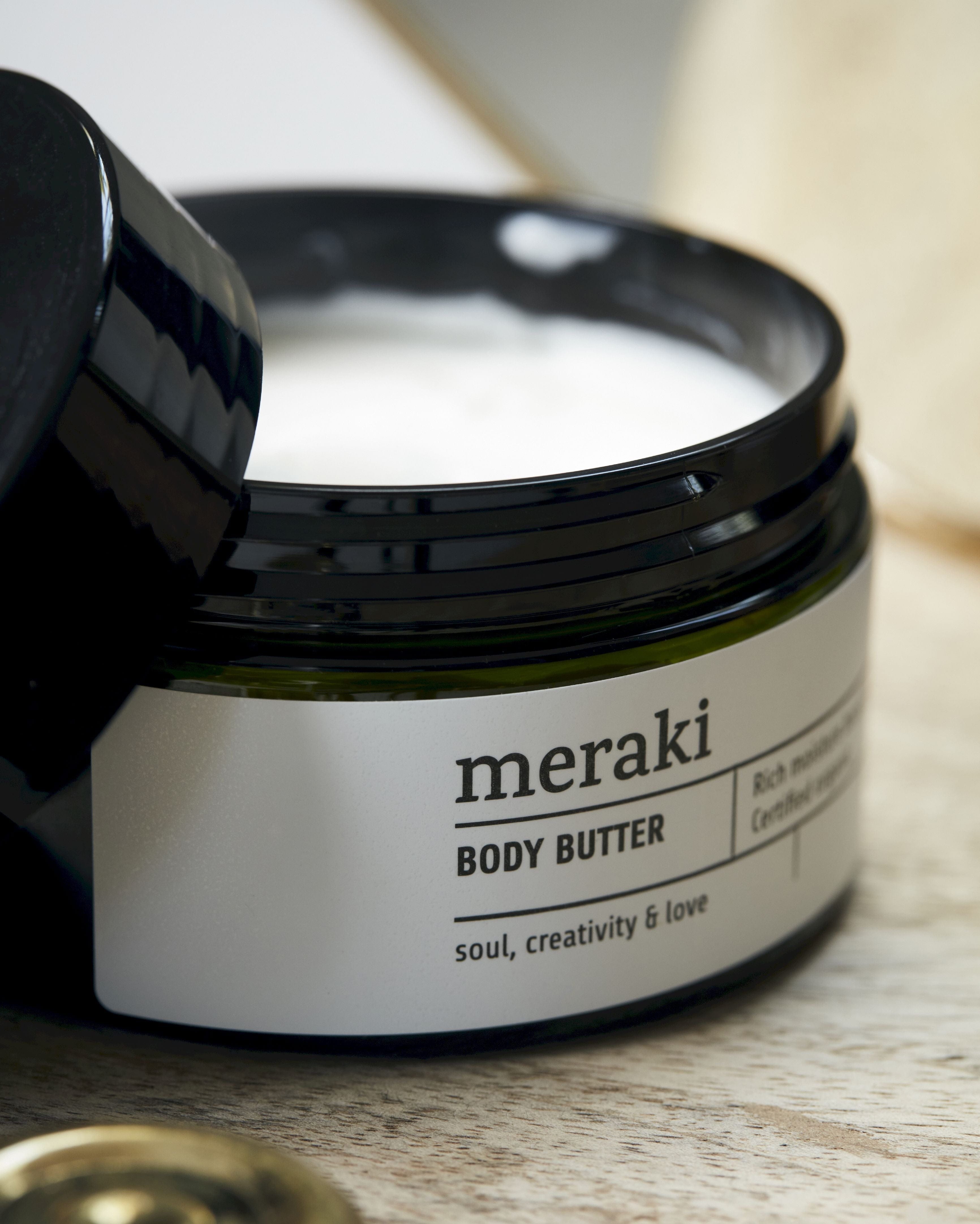 Meraki Body Butter 200 ml, rosée en lin