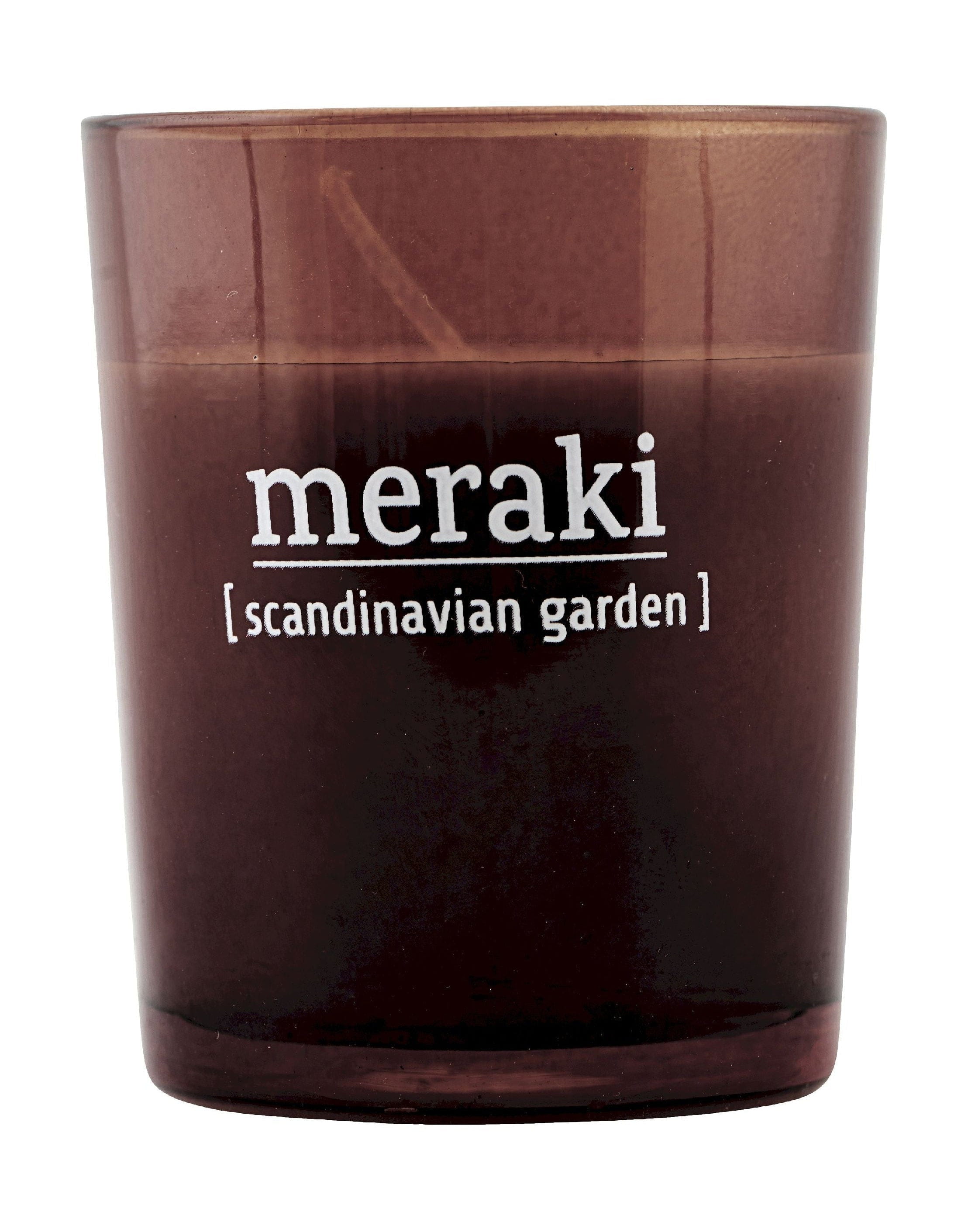 Meraki Sgence Candle H6,7 cm, jardin scandinave