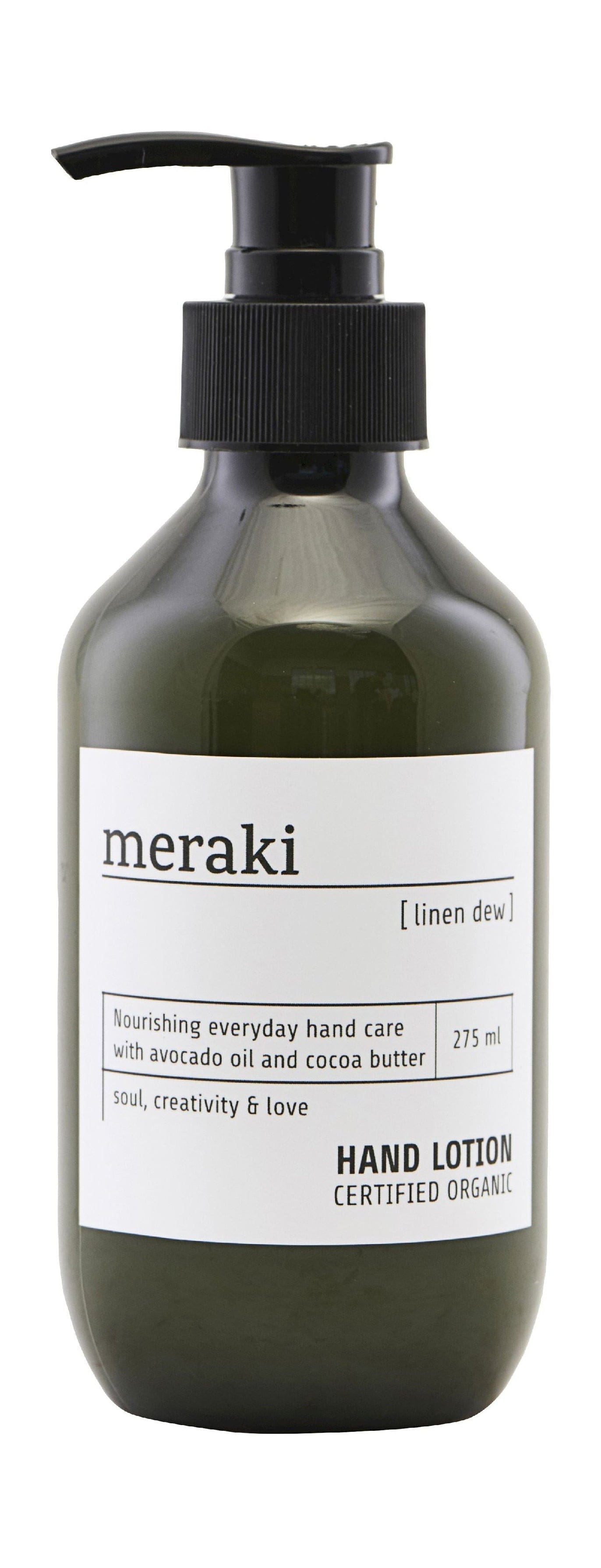 Lotion à main Meraki 275 ml, rosée en lin