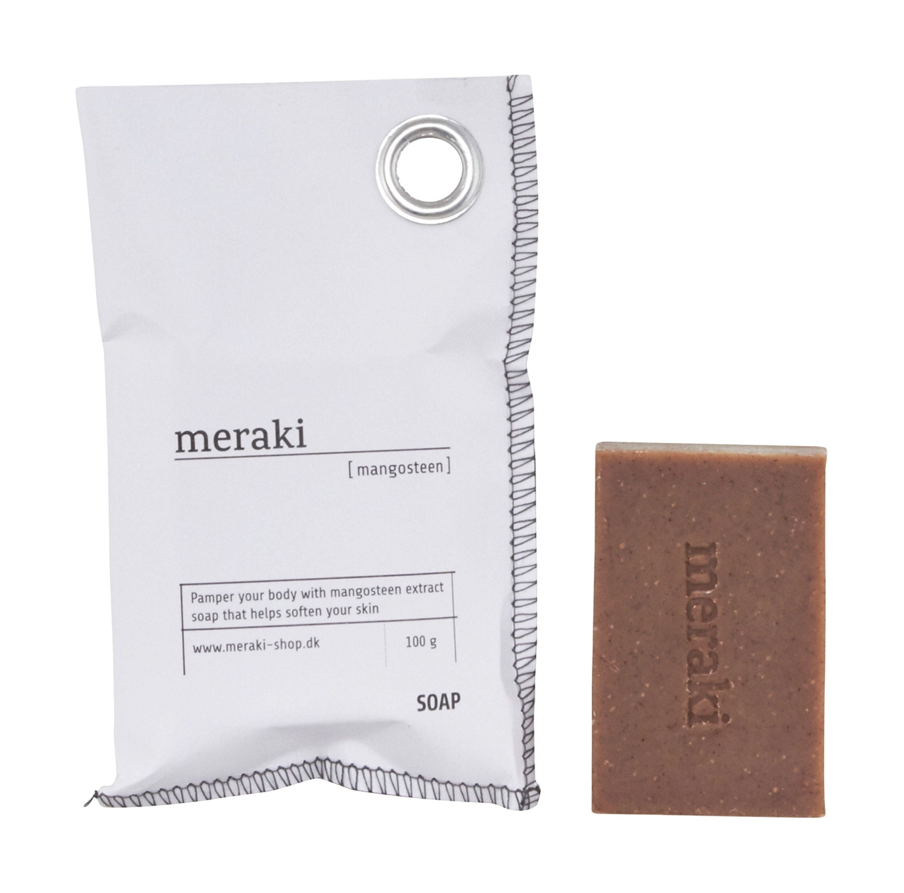 Jabón de mano de Meraki 100 g, mangostán