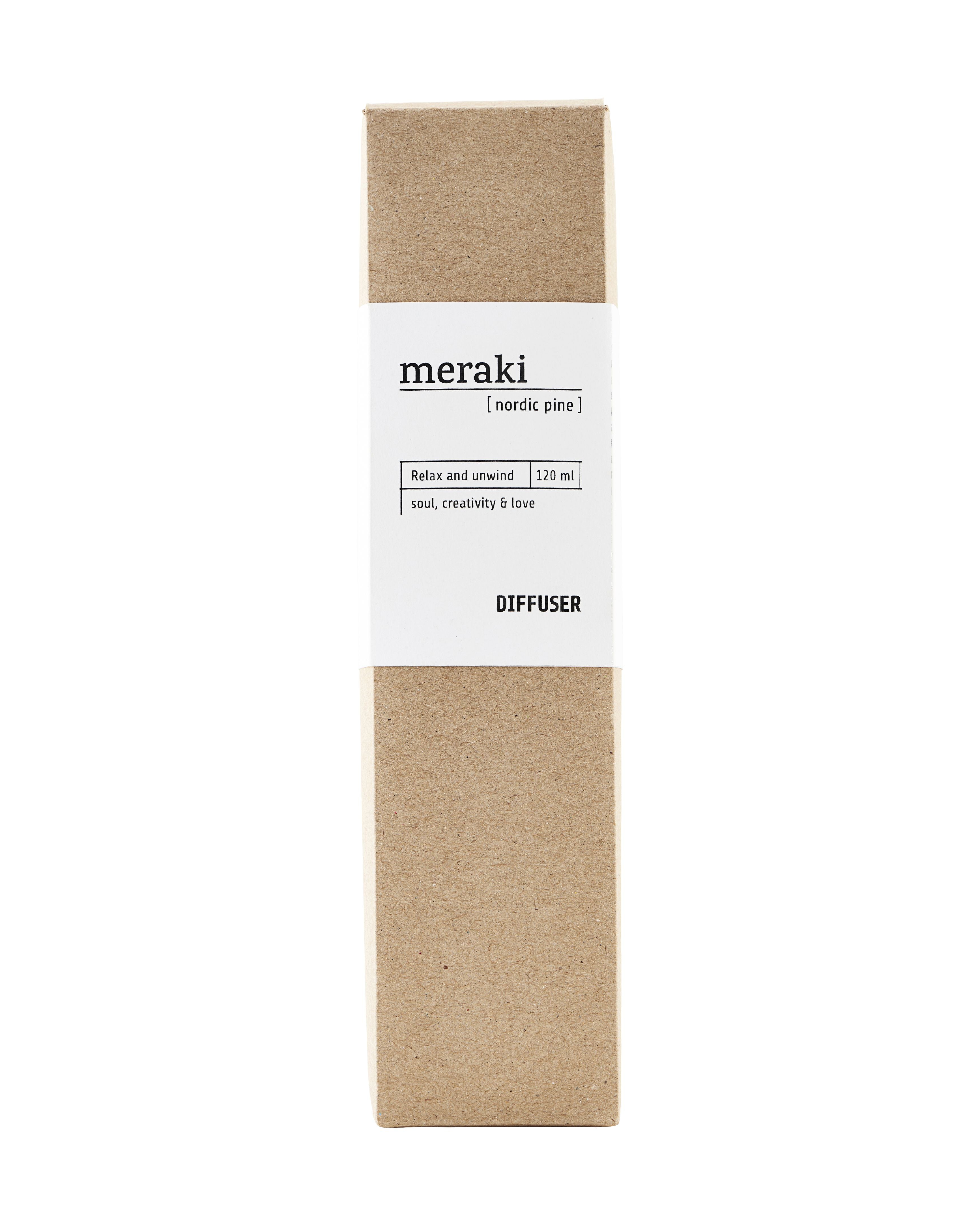Meraki -Duftdiffusor mit 7 Stöcken, nordische Kiefer
