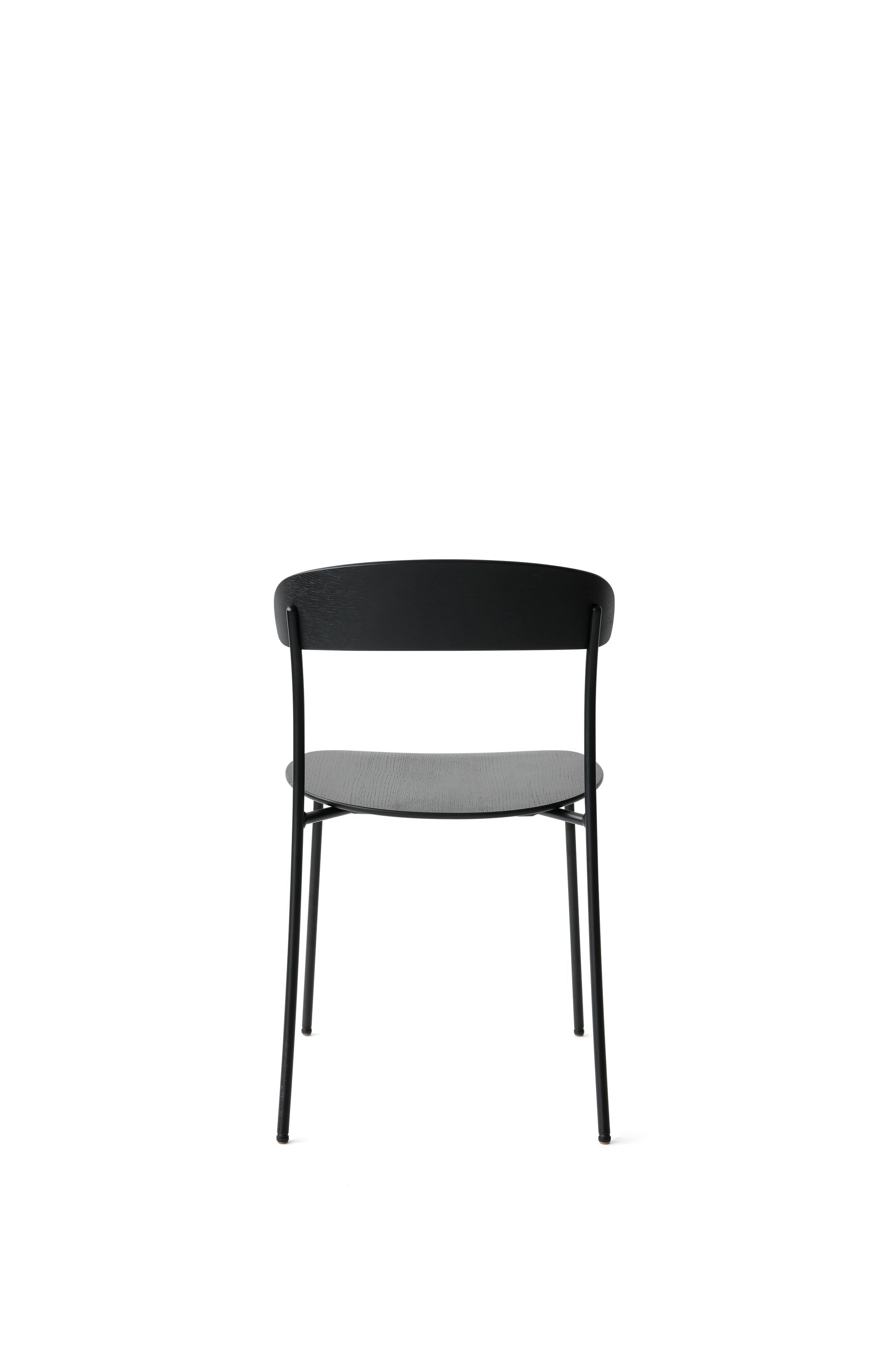 Silla de nuevas obras faltantes, negro