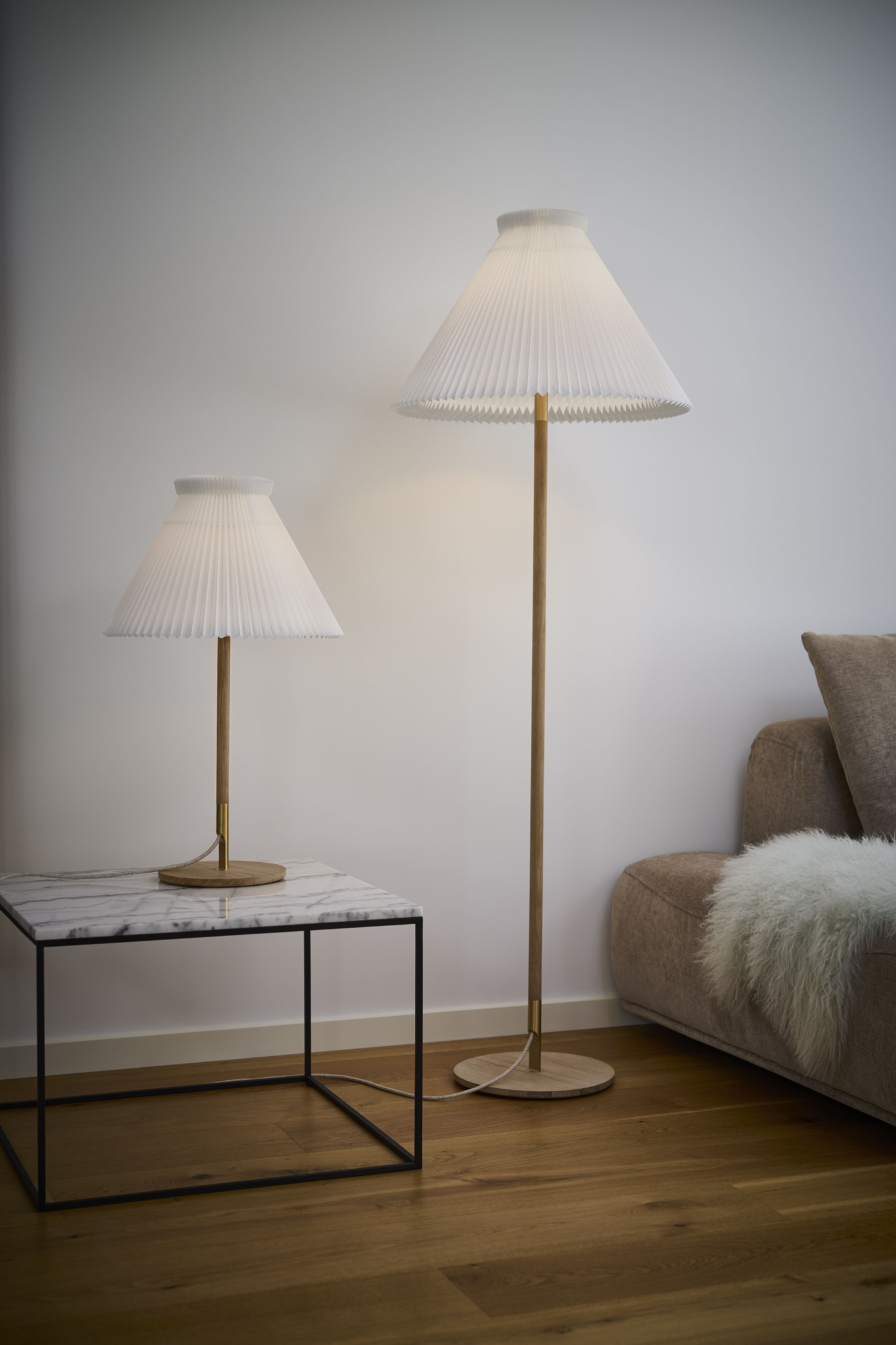 Le Klint 328 t Table Lamp, Light Oak