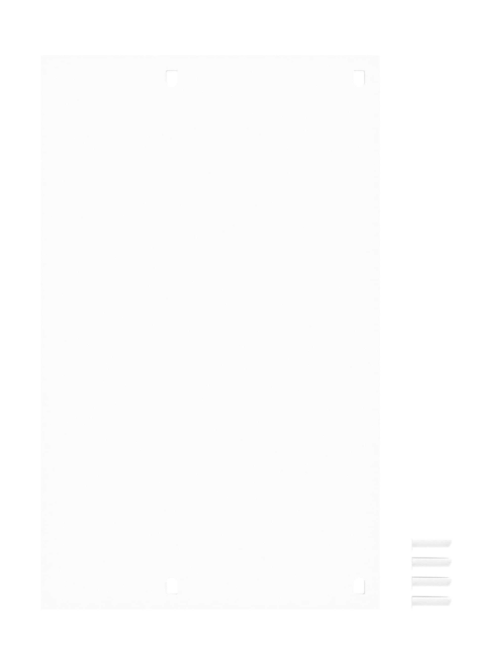 Moebe -Regalsystem/Wandregal Schreibtisch 85 cm, weiß